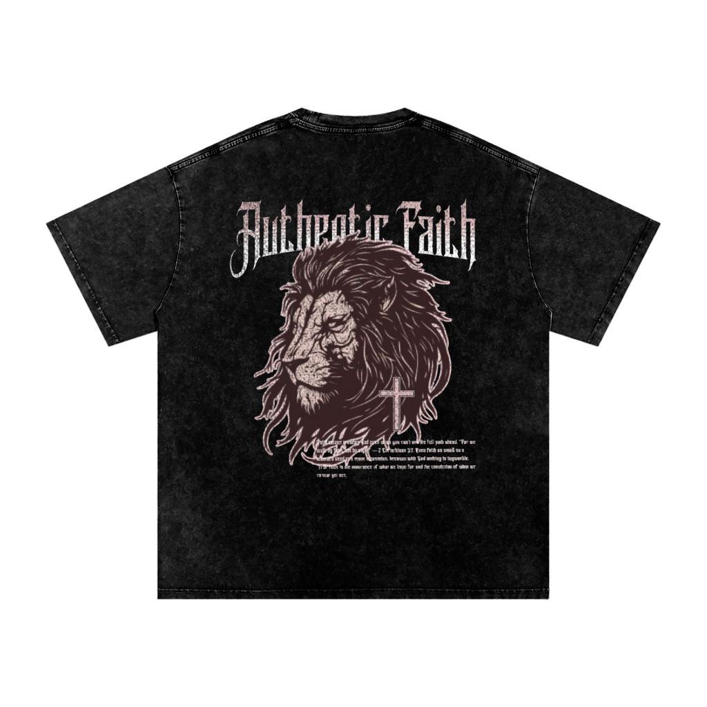 Snow Washed Lion Tee